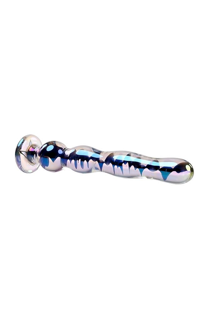 Playboy - Jewels Wand Glass Dildo - Multicolour - Stag Shop