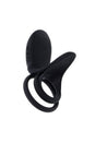 Playboy - Just Right Vibrating Cock Ring - Black - Stag Shop