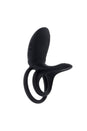 Playboy - Just Right Vibrating Cock Ring - Black - Stag Shop
