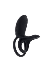 Playboy - Just Right Vibrating Cock Ring - Black - Stag Shop