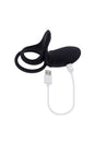 Playboy - Just Right Vibrating Cock Ring - Black - Stag Shop