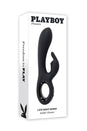 Playboy - Late Night Bunny Vibrator - Black - Stag Shop
