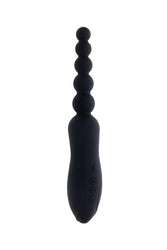 Playboy - Let It Bead Dual Ended Vibrator - Black - Stag Shop