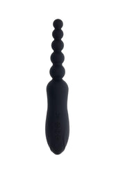 Playboy - Let It Bead Dual Ended Vibrator - Black - Stag Shop