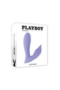 Playboy - Lilac Fantasy Remote Control Dual Vibrator - Stag Shop