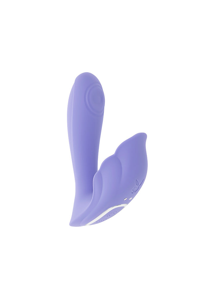 Playboy - Lilac Fantasy Remote Control Dual Vibrator - Stag Shop