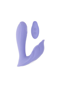 Thumbnail for Playboy - Lilac Fantasy Remote Control Dual Vibrator - Stag Shop