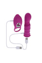 Playboy - Match Play Thrusting 3 in 1 Vibrator & Cock Ring - Purple - Stag Shop