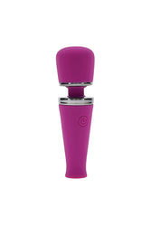 Playboy - Mic Drop Mini Wand Vibrator - Purple - Stag Shop