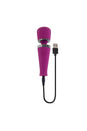 Playboy - Mic Drop Mini Wand Vibrator - Purple - Stag Shop