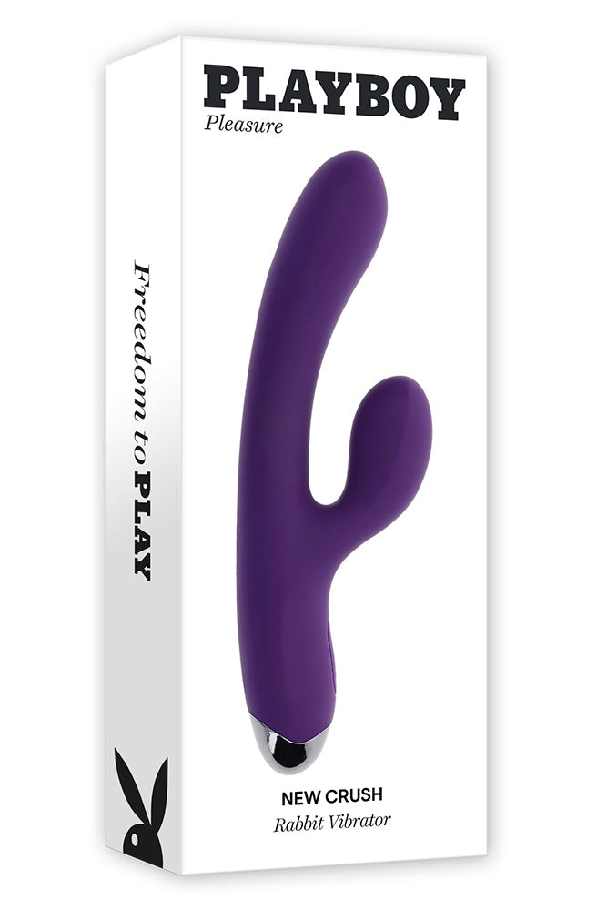 Playboy - New Crush Dual Vibrator - Stag Shop