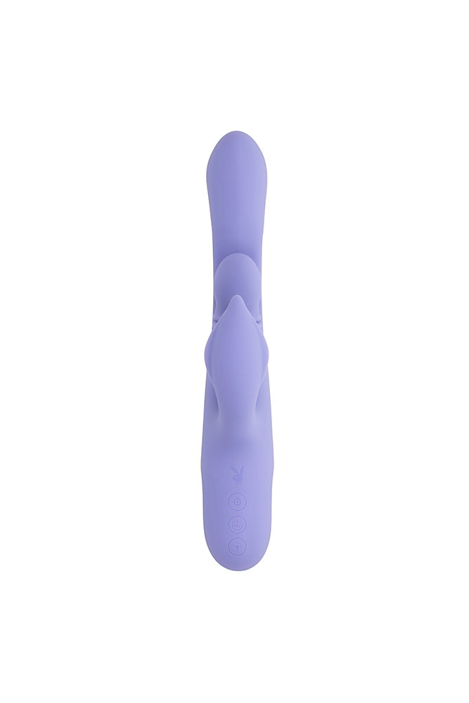 Playboy - Nubbin Rubbin Dual Vibrator with Thrusting & Circling Nub - Stag Shop