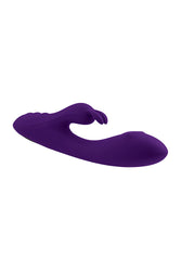 Playboy - On Repeat Beaded Tip Rabbit Vibrator - Purple - Stag Shop