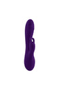 Playboy - On Repeat Beaded Tip Rabbit Vibrator - Purple - Stag Shop