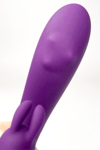 Thumbnail for Playboy - On Repeat Beaded Tip Rabbit Vibrator - Stag Shop