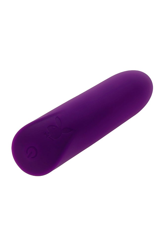 Playboy - One & Only Bullet Vibrator - Purple - Stag Shop