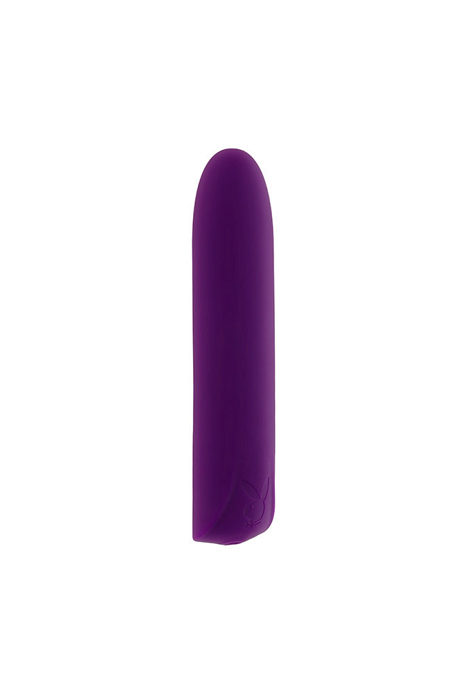 Playboy - One & Only Bullet Vibrator - Purple - Stag Shop