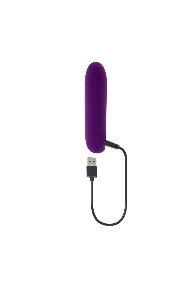 Playboy - One & Only Bullet Vibrator - Purple - Stag Shop