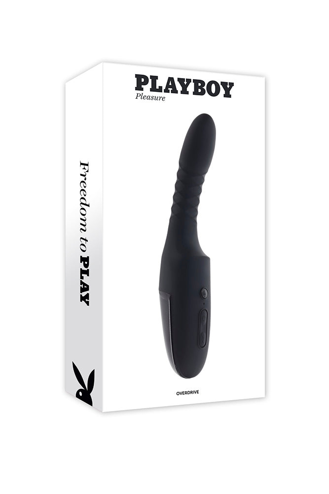 Playboy - Overdrive Thrusting & Heating Vibrator - Stag Shop