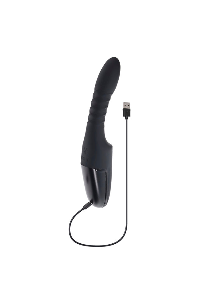 Playboy - Overdrive Thrusting & Heating Vibrator - Stag Shop