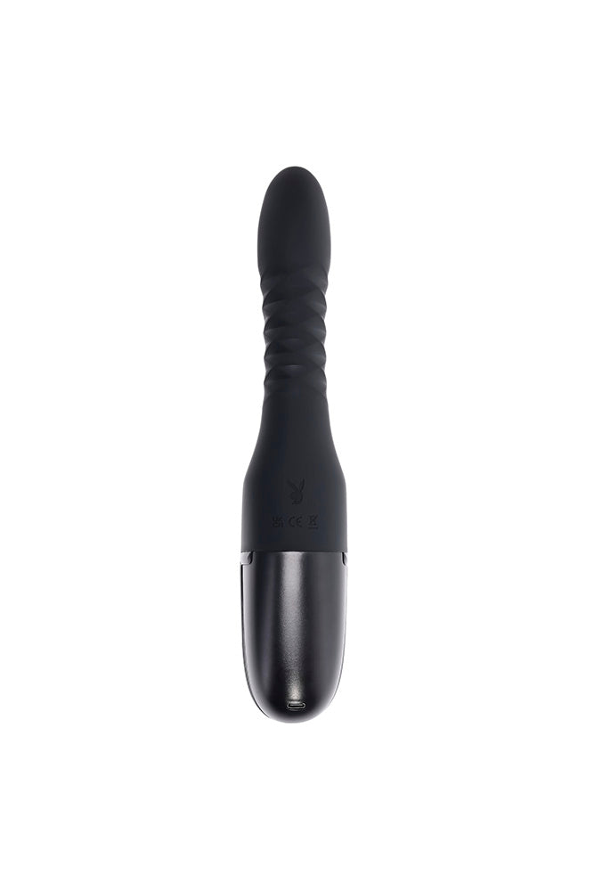 Playboy - Overdrive Thrusting & Heating Vibrator - Stag Shop