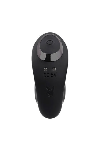 Playboy - Playtime Vibrating Prostate Stimulator - Black - Stag Shop