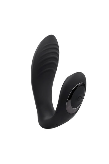 Playboy - Playtime Vibrating Prostate Stimulator - Black - Stag Shop