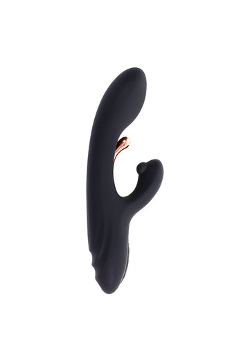 Playboy - Aureus G-Spot Tickling Rabbit Vibrator - Black - Stag Shop
