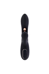Playboy - Aureus G-Spot Tickling Rabbit Vibrator - Black - Stag Shop