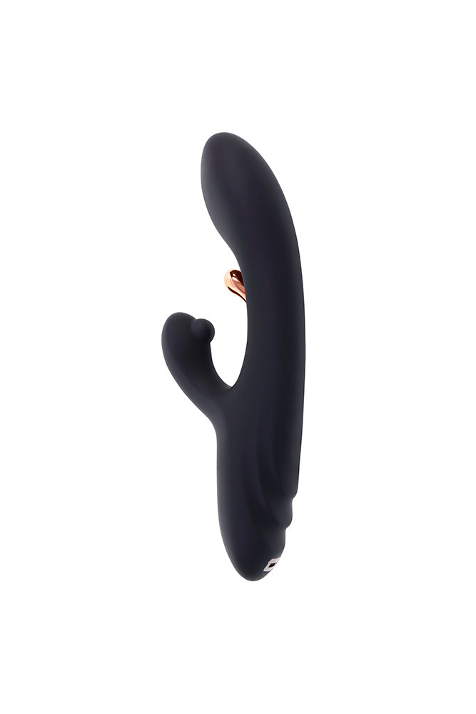 Playboy - Aureus G-Spot Tickling Rabbit Vibrator - Black - Stag Shop