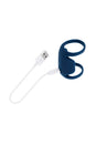 Playboy - Jet Pack Dual Ring Penis Vibrator - Blue - Stag Shop