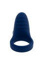 Playboy - Pleasure Point Vibrating Cock Ring - Blue - Stag Shop