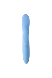 Playboy - Up & Away Thrusting Rabbit Vibrator - Sky Blue - Stag Shop