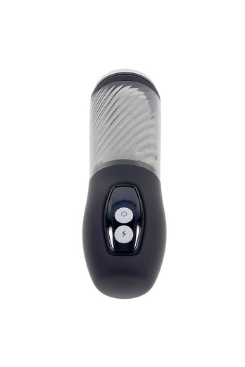 Playboy - Whirlwind Thrusting & Spinning Stroker - Black/Frost - Stag Shop
