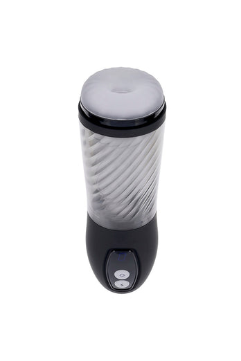 Playboy - Whirlwind Thrusting & Spinning Stroker - Black/Frost - Stag Shop