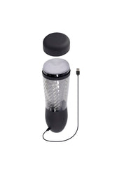 Playboy - Whirlwind Thrusting & Spinning Stroker - Black/Frost - Stag Shop