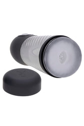 Playboy - Whirlwind Thrusting & Spinning Stroker - Black/Frost - Stag Shop