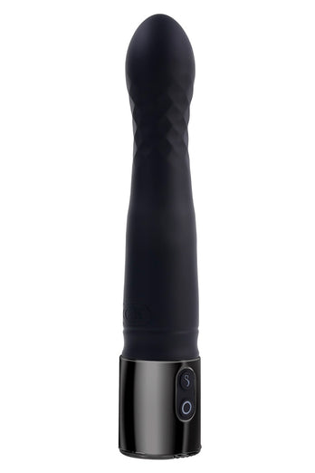 Playboy - Pleasure Zone Thrusting Vibrator - Black - Stag Shop