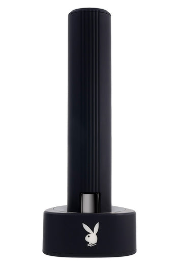 Playboy - Pleasure Zone Thrusting Vibrator - Black - Stag Shop