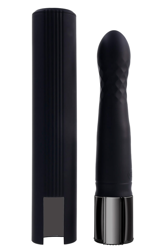 Playboy - Pleasure Zone Thrusting Vibrator - Black - Stag Shop