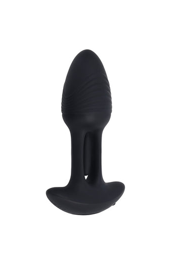 Playboy - Rim Shot Vibrating Remote Control Anal Plug - Stag Shop