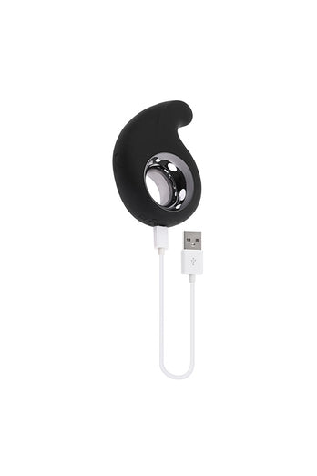 Playboy - Ring My Bell Tapping Vibrator - Black - Stag Shop
