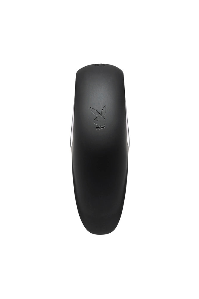 Playboy - Ring My Bell Tapping Vibrator - Black - Stag Shop