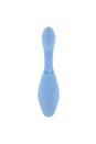 Playboy - Sapphire Sky Dual Vibrator With Double-Tongued Clitoral Stimulator - Stag Shop