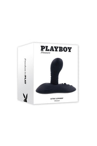 Thumbnail for Playboy - Sittin' & Spinnin' Remote Controlled Vibrator - Stag Shop