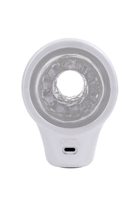 Thumbnail for Playboy - Spin Doctor Vibrating & Spinning Stroker - White/Clear