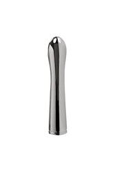 Playboy - Swoon Metal G-Spot Vibrator - Silver - Stag Shop