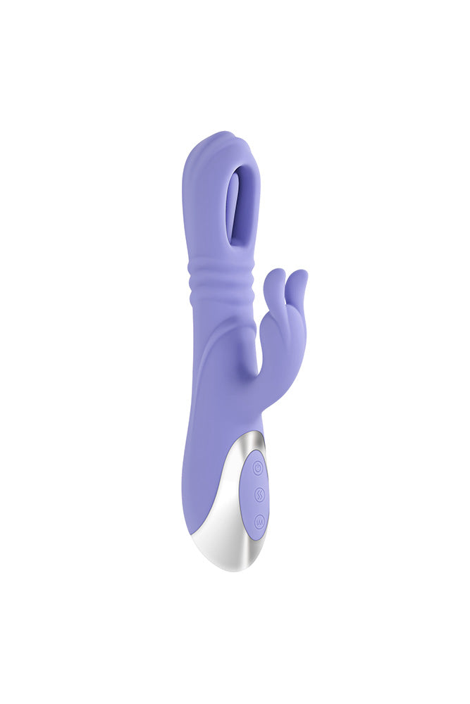 Playboy - Tap Me In Flapping & Thrusting Rabbit Vibrator
