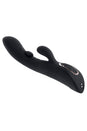Playboy - That's The Spot Tapping Rabbit Vibrator - Black - Stag Shop