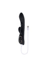 Playboy - That's The Spot Tapping Rabbit Vibrator - Black - Stag Shop